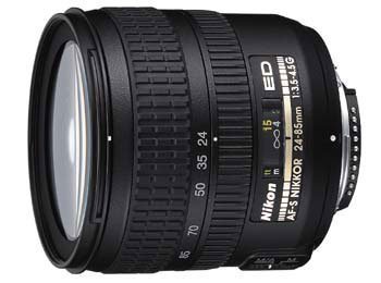 NIKON objektiv AF-S 24–85mm f/3.5–4.5G ED VR