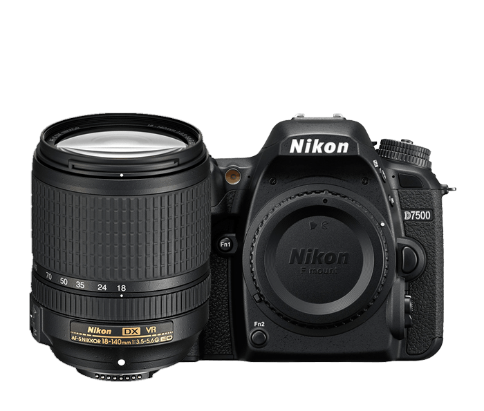 NIKON fotoaparat D7500 + AF-S DX 18-140mm VR Kit