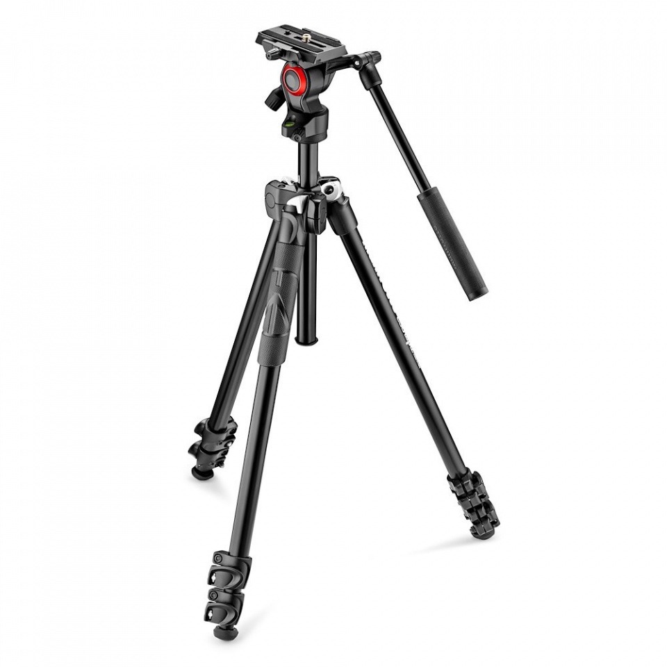 MANFROTTO stativ 290 MK290LTA3-V sa MVH400AH video glavom