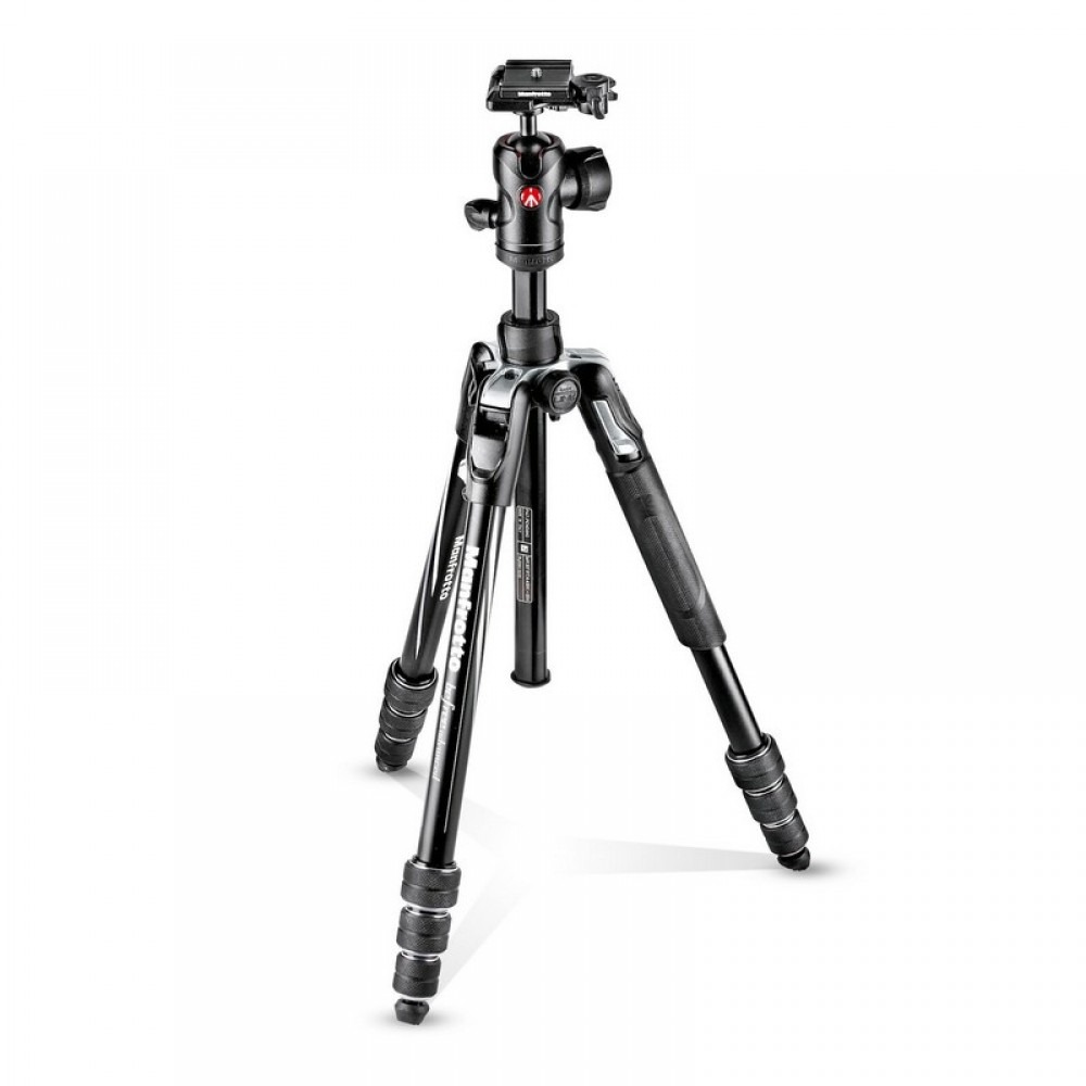MANFROTTO stativ Befree MKBFRLA4BK-BH ADV AL LEV BLK KIT BH