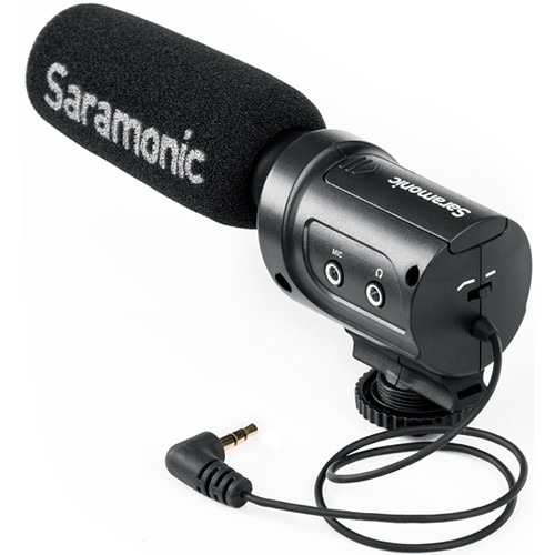 SARAMONIC SR-M3 usmjereni 3.5mm hot shoe mikrofon