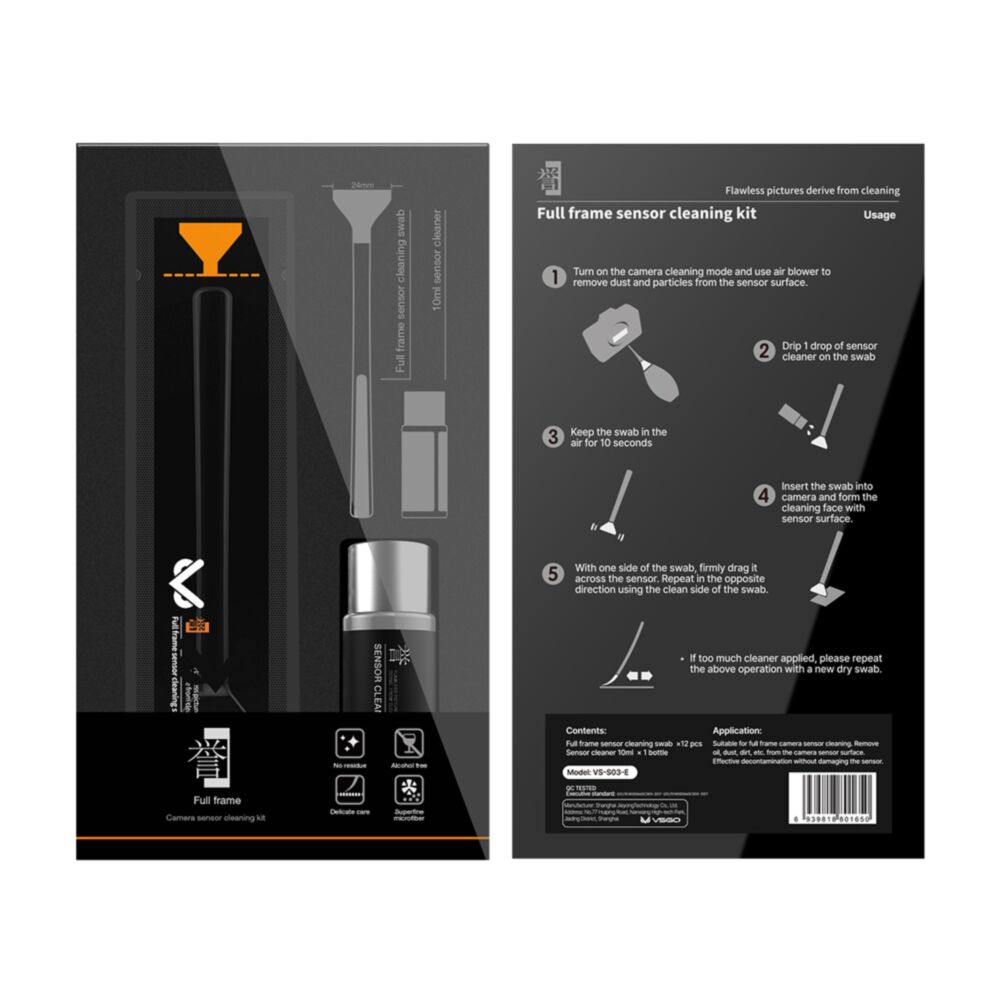 VSGO set za čišćenje FF senzora