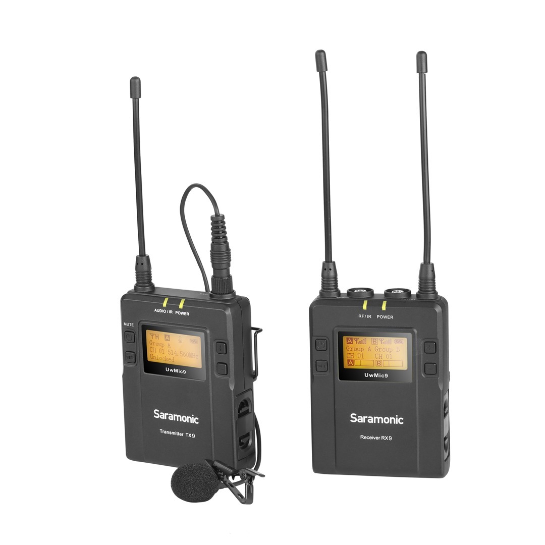 SARAMONIC bežični mikrofon UwMic9 Kit1 3.5mm UHF (1xRX9, 1xTX9)