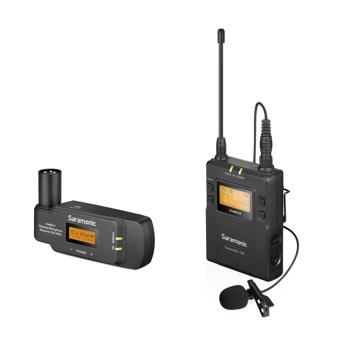 SARAMONIC bežični mikrofon UwMic9 Kit7 XLR UHF ručni (1xRXXLR9, 1xTX9)