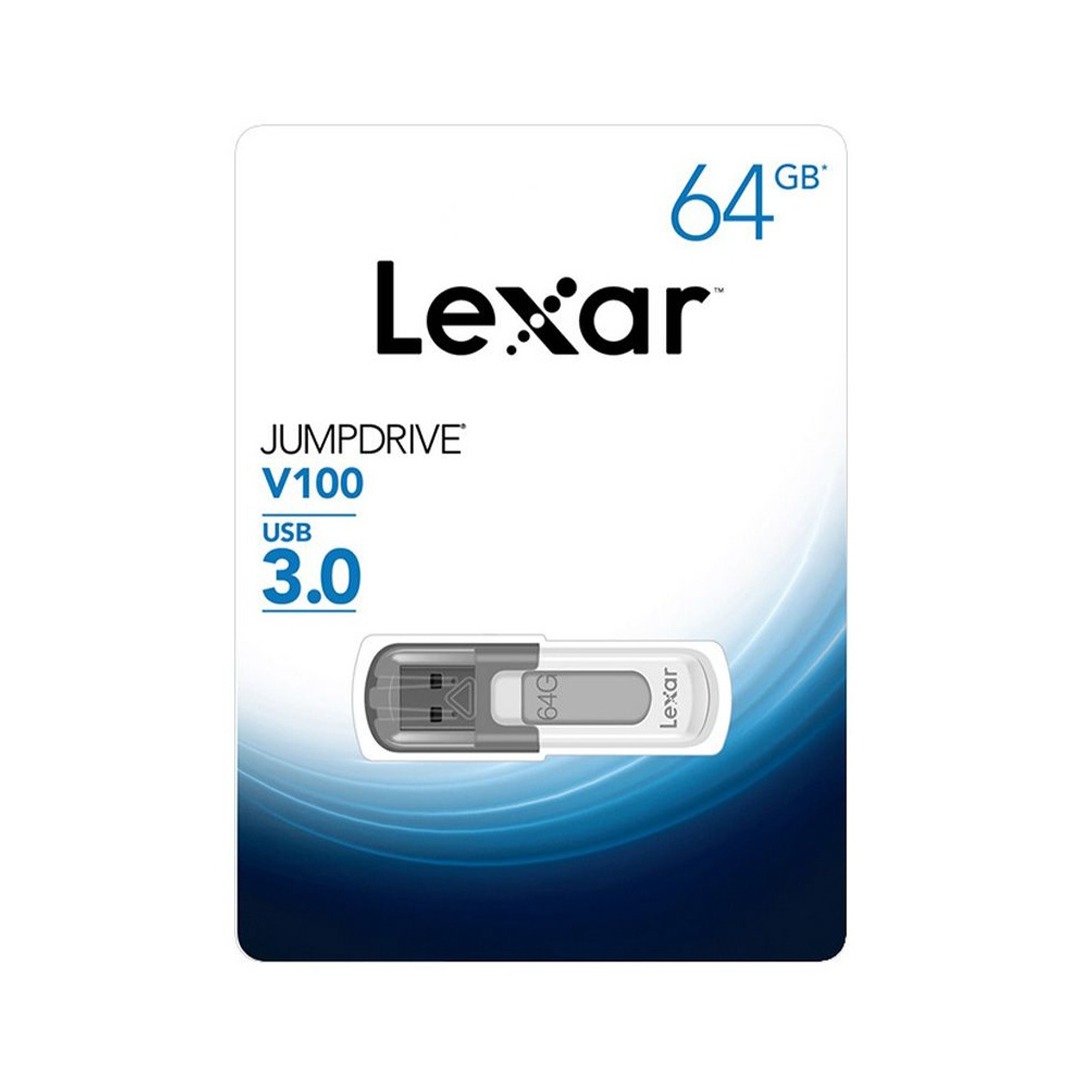 LEXAR memorija USB JumpDrive V100 64GB (USB 3.0)