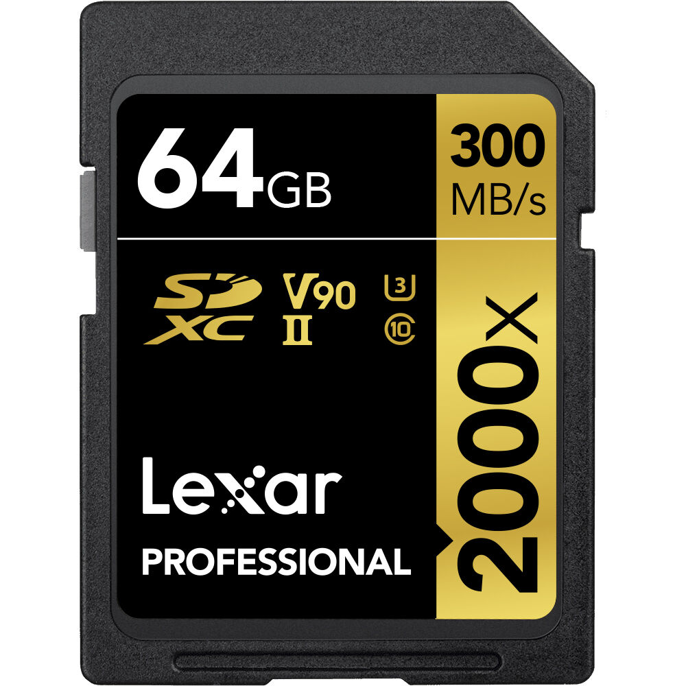 LEXAR kartica SD Gold 64GB 2000x SDHC UHS-II