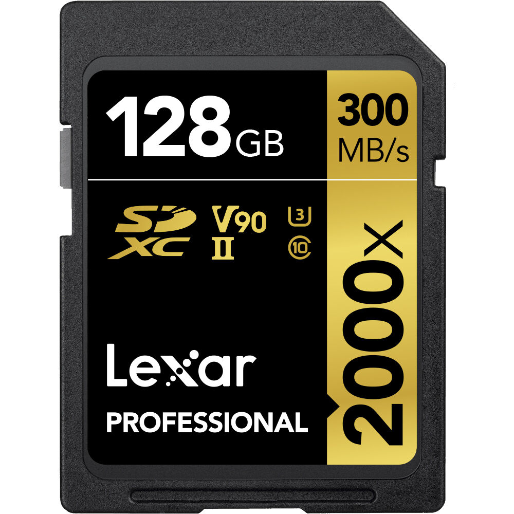 LEXAR kartica SD Gold 128GB 2000x SDXC UHS-II