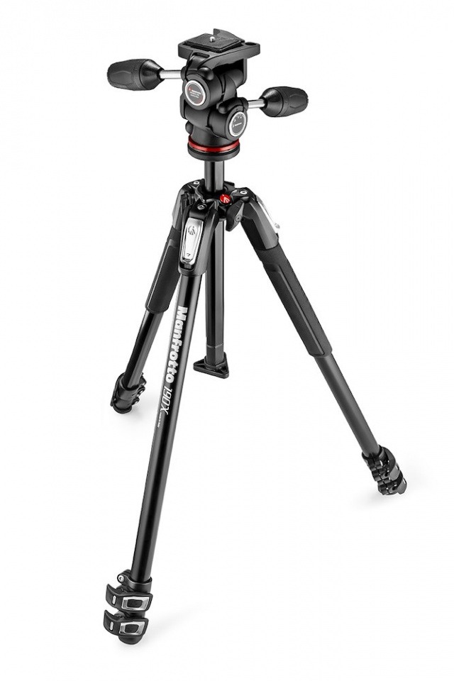 MANFROTTO stativ 190 MK190X Alu Tripod W 804 MK II