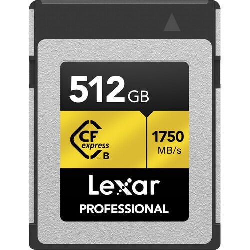 LEXAR kartica CFexpress Type B Gold 512GB (1750MB/s read, 1000MB/s write)