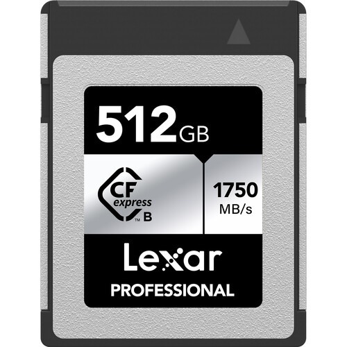 LEXAR kartica CFexpress Type B Silver 512GB (1750MB/s read, 1300MB/s write)