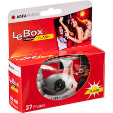 Agfaphoto LeBox Single use camera Color 400/27 Flash