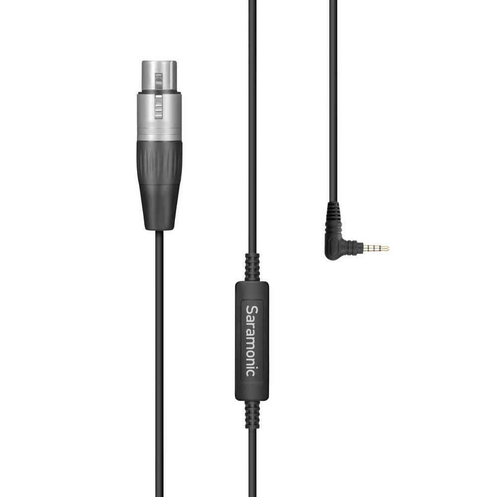 SARAMONIC SR-XLR35 Female XLR to 3.5mm Output Cable for Smartphone and Camera