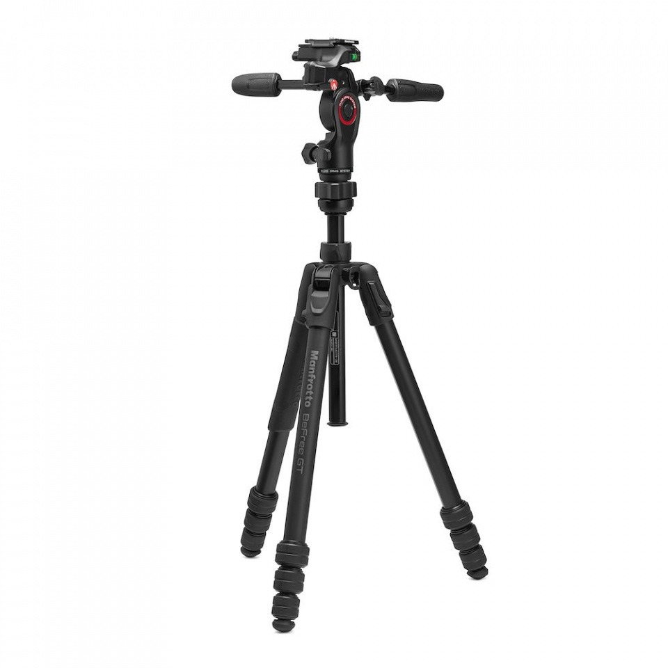MANFROTTO stativ Befree MKBFRTA4GTFB-3W GT FB Hybrid Kit Alu