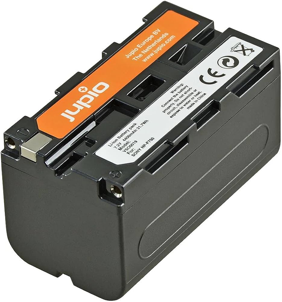 JUPIO baterija za Sony NP-F750/F730 4000mAh 7.2V (VW-VBD2E)VSO0019