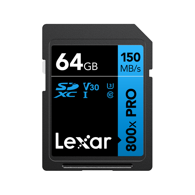 LEXAR kartica SD Blue Pro 64GB 800x SDHC UHS-I