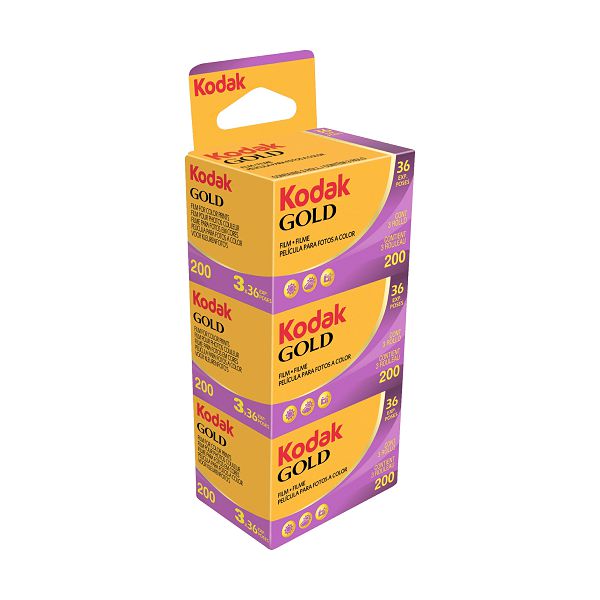KODAK film GOLD 200 135-36 ( 3 PACK )