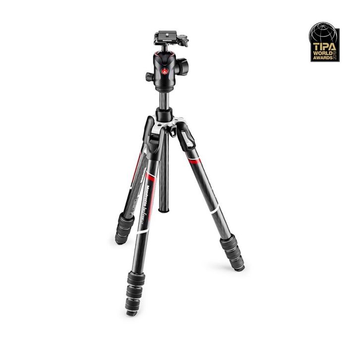MANFROTTO stativ Befree MKBFRTC4GT-BH GT CF BK 4 SEC BH